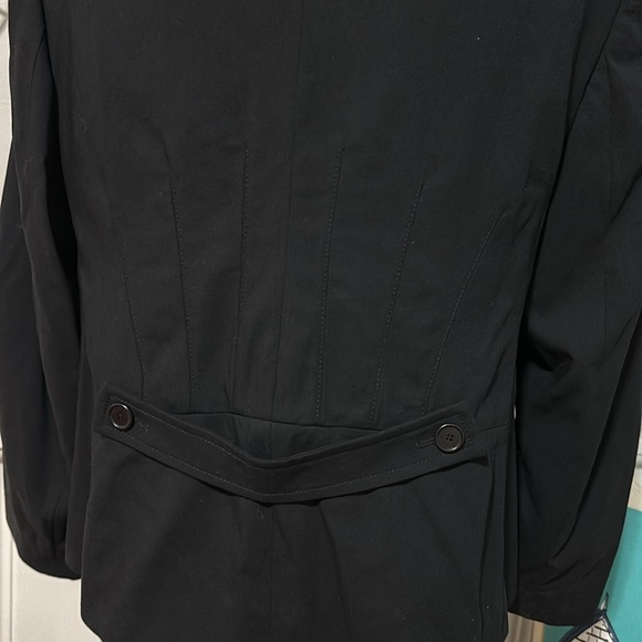 Akris Punto black blazer with polka dot inner lining - Picture 6 of 8